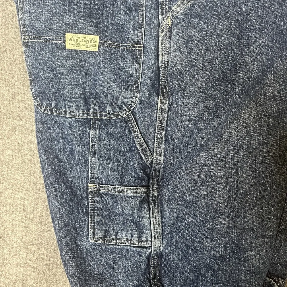 Vintage 90s Wrangler Jorts Mens 36 Y2K Carpenter Baggy Skater Jean Denim Shorts‎